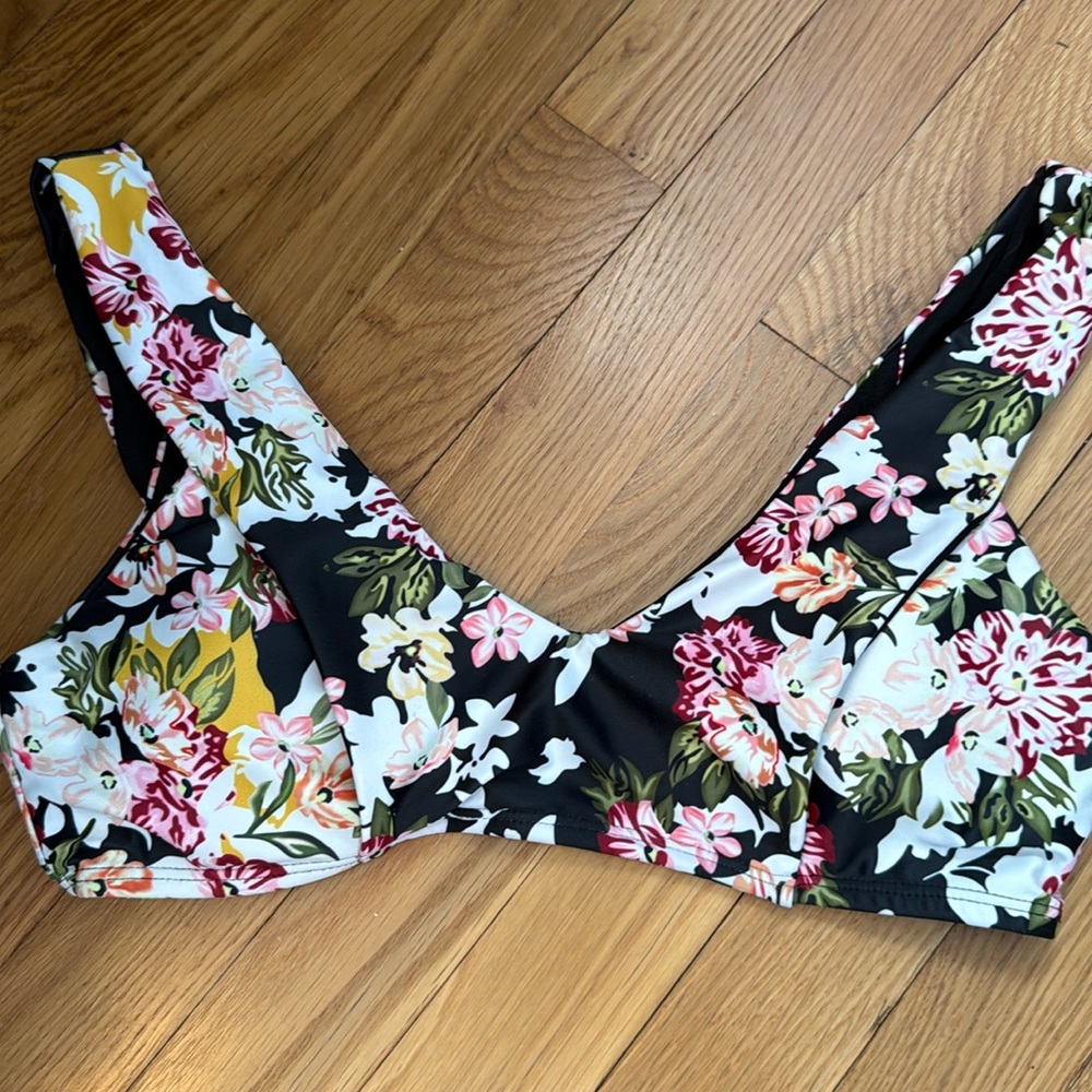 Floral Bikini Top